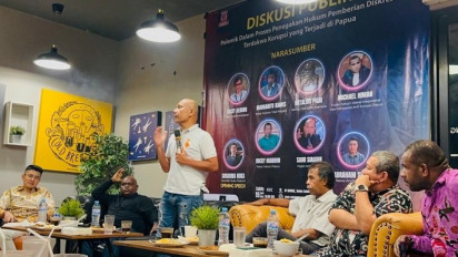 Rakyat Papua Anti Korupsi Desak Plt Bupati Mimika Segera Ditahan dan Dinonaktifkan