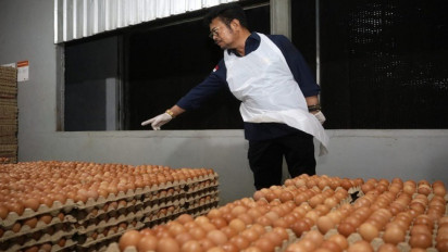 Pantau Ketersedian Telur di Sulsel, Mentan SYL Pastikan Kebutuhan Lebaran Aman
