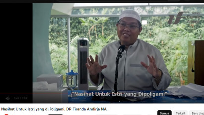 Nasihat Ustaz Firanda Andirja untuk para Isri yang Dipoligami Suamianya, Ternyata...