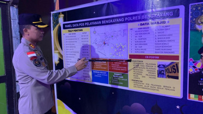 Kapolres Bengkayang Cek Langsung Kesiapan Pos Pelayanan Mudik Lebaran 2023