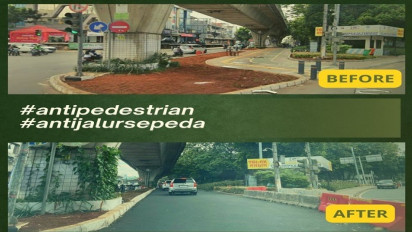 Heru Budi Dikritik Keras soal Pembongkaran Trotoar Simpang Pasar Santa, Pj Gubernur DKI Jakarta: Itu Hal Biasa