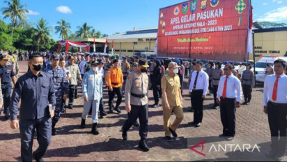 2.113 Personel Gabungan Dikerahkan untuk Pengamanan Idul Fitri di Bengkulu