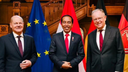 Kunjungan Kerja ke Jerman, Presiden Jokowi Ajak Pengusaha Jerman Investasi di Pasar Indonesia