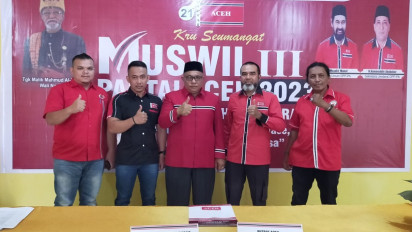 Yahdi Hasan Kembali Pimpin DPW Partai Aceh Kabupaten Aceh Tenggara