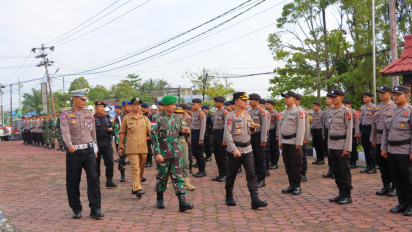 Jelang Arus Mudik Polres Sintang Gelar Operasi Ketupat Kapuas 2023