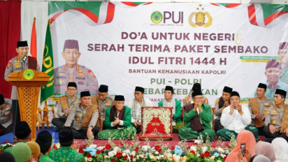 Gandeng PUI Salurkan Bantuan, Kapolri Tekankan Soal Jaga Persatuan-Kesatuan Umat