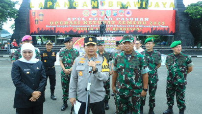 19.593 Personil Gabungan, Forkopimda Jatim Jamin Kelancaran Mudik