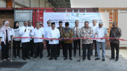 Kadin Ekspor Perdana Produk UKM Ke Arab Saudi Memenuhi Kebutuhan Haji dan Umrah