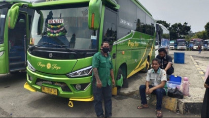 7.500 Bus AKDP di Medan Antarkan Perantau ke Kampung Halaman
