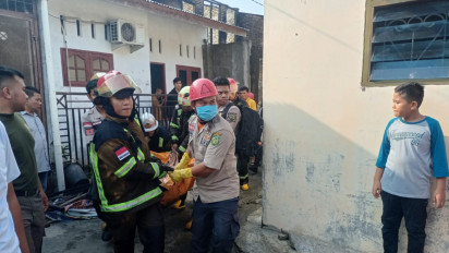 6 Korban Tewas Kebakaran di Medan Amplas Ternyata 5 Anak dan Seorang Menantu