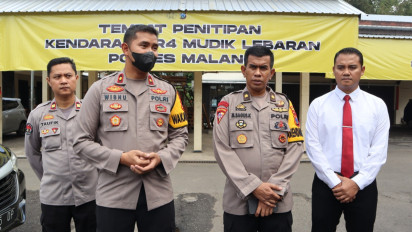 Gratis, Polres Malang Persilahkan Masyarakat Titip Kendaraan saat Ditinggal Mudik