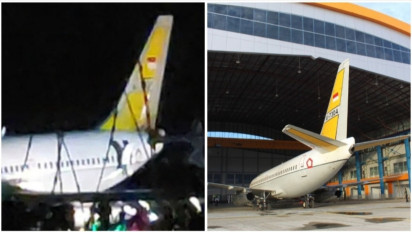 Pesawat Boeing Milik TNI AU yang Tergelincir Senin Malam, Kini Diinvestigasi