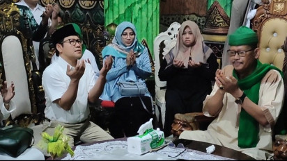 Silaturahmi ke Ponpes Condromowo Ngawi, Cak Imin Minta Doa Restu Maju Nyapres