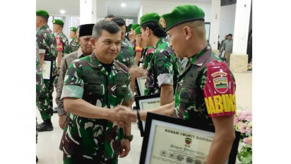 Bekuk Genk Motor Bersenjata Parang Bergerigi, Serda Agus Susanto Dapat Penghargaan