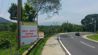 Catat! Ini yang Harus Diwaspadai Bagi Pemudik Saat Melintas di "Jalur Tengkorak" Lingkar Gentong Tasikmalaya