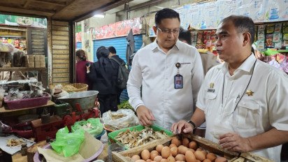 Ketersediaan Daging Sapi, Ayam dan Telur Jelang Lebaran Terpantau Aman dan Mencukupi