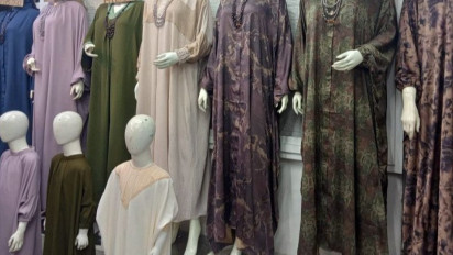 "Kaftan Lesti", Salah Satu Tren Baju Lebaran paling Diincar di Pasar Tanah Abang