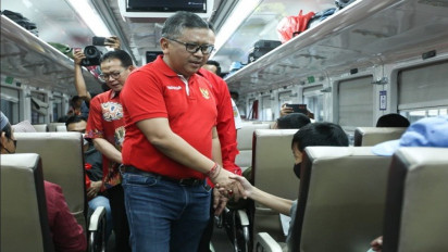 PDIP Lepas 9 Gerbong KA Pemudik ke Jawa, Besok 178 Bus