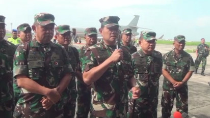 Panglima TNI Laksamana TNI Yudo Margono Naikan Status Operasi di Mugi-Man Papua jadi Operasi Siaga Tempur