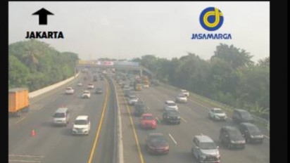 Sistem Satu Arah Arus Mudik di Tol Cipali Arah Kalikangkung Diperpanjang Hingga Siang Ini