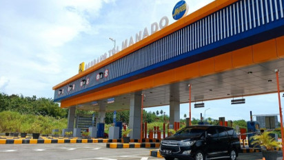 Mudik Lebaran 2023, Kendaraan Masuk Tol Manado-Bitung Naik 23 persen