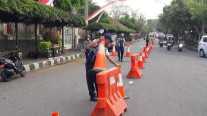 Urai Kemacetan di Puncak Arus Mudik, Polisi dan Dishub Temanggung Rekayasa Arus Lalu Lintas di Titik-Titik Ini