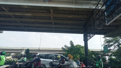 Puncak Arus Mudik Kendaraan Roda Dua Melalui Bekasi Diprediksi Terjadi Malam Ini