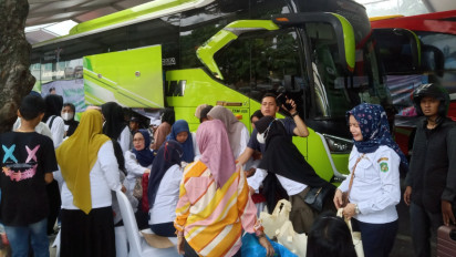 Ribuan Masyarakat Antusias Ikut Mudik Gratis Pemko Medan