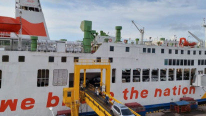 Mudik Lebaran 2023  :  ASDP Operasikan 44 Kapal Layani Pemudik Merak - Bakauheni