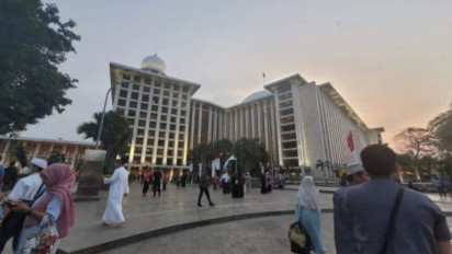 Masjid Istiqlal Lebaran Jumat atau Sabtu? Pengurus: Tunggu Sidang Isbat