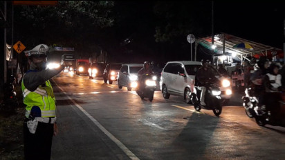 45 Ribu Kendaraan Pemudik Melintas Jalur Gentong Tasikmalaya, Diprediksi Jumlah Pemudik Akan Terus Meningkat