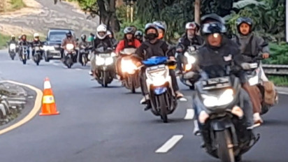 Pagi Ini! Pemudik Roda Dua Terpantau Meningkat di Jalur Gentong Tasikmalaya