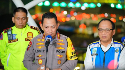 40 persen Pemudik Lewati Cikampek, Kapolri Minta Jajaran Antisipasi!