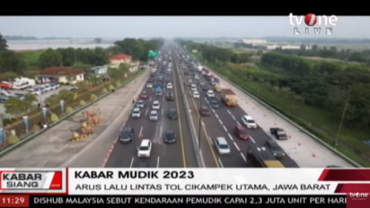 One Way KM 70 Cikopo hingga KM 414 Kalikangkung Diperpanjang Hingga Malam Hari