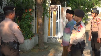 Jelang Lebaran, Rumah Kosong Ditinggal Mudik, Ini Pesan Polisi Bangkalan, Madura