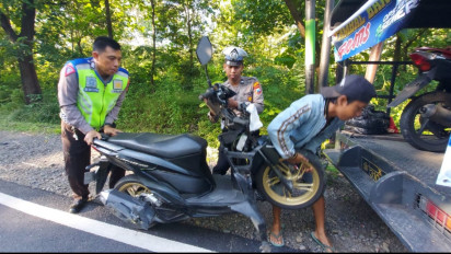 H-2 Lebaran, Kecelakaan di Jalur Hutan Baluran Situbondo, Adu Banteng, 1 Tewas 2 Luka Parah