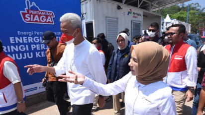 Cek Ketersediaan BBM di Arus Mudik, Menteri ESDM: Stok Cukup dan Pelayanan di SPBU Baik