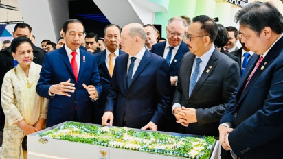 Jokowi Resmikan Paviliun Indonesia di Hannover Messe 2023