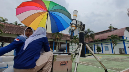 Gerhana Matahari Hibrida di Sumatera Utara