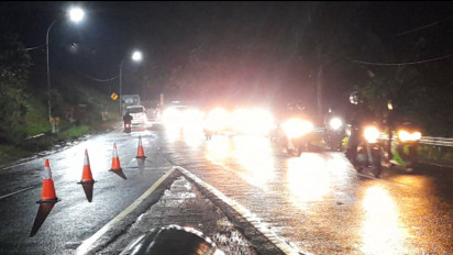 33 Ribu Kendaraan Pemudik Melintas Jalur Gentong Tasikmalaya, Polisi Lakukan Dua Kali One Way