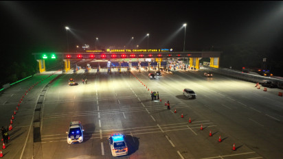 One Way Arus Mudik di Jalan Tol Trans Jawa Ditutup, Lalu Lintas Kembali Normal Pada Jumat 21/4 Pukul 02.00 WIB
