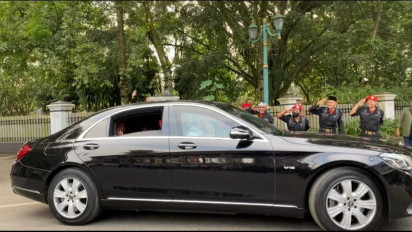 Usai Pengumuman Capres 2024 PDIP, Jokowi dan Ganjar Semobil Menuju Solo