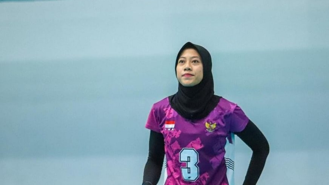 Jadi Sorotan Media Luar, Atlet Voli Cantik Megawati Pertiwi Jadi Pemain Voli Berhijab Pertama di Korea Selatan
            - galeri foto