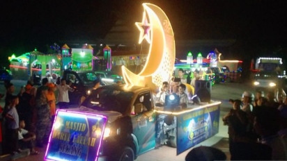 Sambut Idulfitri 1444 H, DMI Bulungan Gelar Pawai Mobil Hias