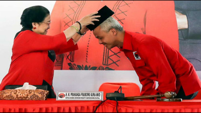 Ditunjuk Megawati jadi Calon Presiden dari PDIP, Ganjar: Saya akan Bertekad Lanjutkan Kepemimpinan Jokowi