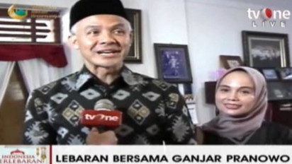 Dapat 5.420 Pesan WhatsApp saat Lebaran, Ganjar Pranowo Ucapkan Terima Kasih atas Doa dan Dukungan Kepadanya