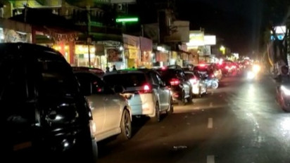 Arus Mudik: Petang hingga Malam ke-2 Lebaran, Jalur Selatan Garut Masih Macet