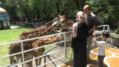 Aneka Wahana Wisata, Kebun Binatang Surabaya jadi Tempat Favorit Pengunjung Habiskan Libur Lebaran            .