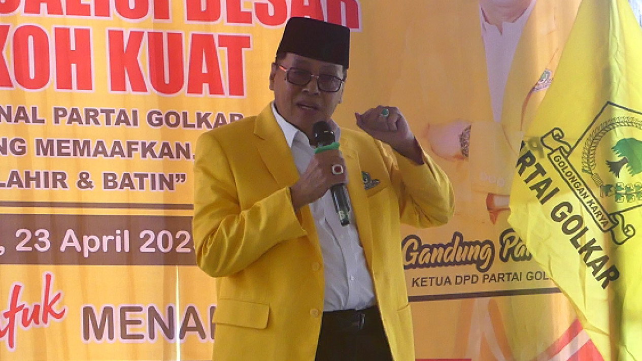 Gelar Tasyakuran, Golkar DIY Sebut Koalisi Besar Tetap Solid untuk Pilpres 2024
            - galeri foto