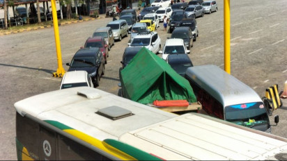 Jumlah Pemudik di Pelabuhan Bakauheni Menuju Merak Terus Meningkat